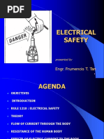 Electrical Safety: Engr. Frumencio T. Tan