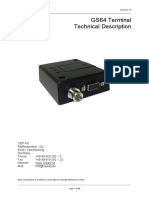 GS64 Terminal Technical Description: Cep Ag