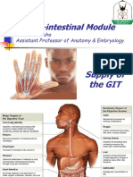 Blood Supply of The GIT