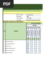 Class Record (Midterm) : College of