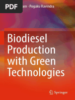 Biodiesel Production With Green Technologies - Islam e Ravindra (2017) PDF