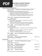 Beverly Meyer Resume