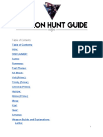 Eidolon Hunt Guide