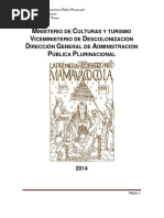 Descolonizando El Estado - Caso Bolivia