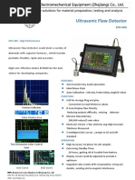 Ultrasonic Flaw Detector