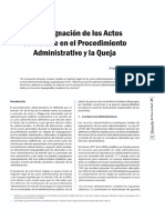 Impugnacion A Actos Administrativos