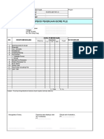 Form Inspeksi Pekerjaan Bored Pile PDF