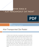 Alat Tranzportasi Zat Padat