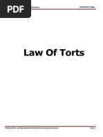 Law of Torts