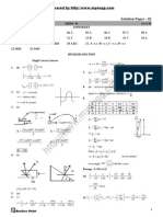 Solution Paper - 02: 199 200 Cos 2 Cos Cos