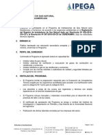 Hoja Informativa Programa Tecnico Instalador de Gas Natural