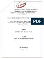 Monografia de Contabilidad de Cajas Municipales y Cajas Rurales de Ahorro y Crédito