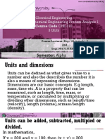 Chemical Engineering: Course Title: Chemical Engineering Process Analysis 1 Course Code CHE 310