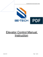 Manual-RFID Elevator Controller Manual Instruction