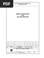 JATA-CIV-SPC-001 - General Spec For Civ & Struct