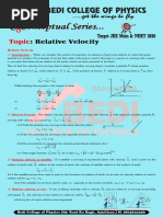 Relative Velocity PDF