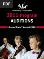 Qyo Audition Brochure