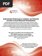 Andromeda: Network Stack Virtualization