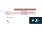 Analisis Organoleptico Mantequilla