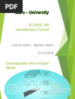 Zaxo - University: Eclipse 100 Introductory Course