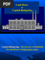 Cash Flows Capital Budgeting