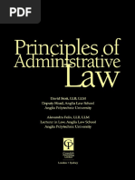 Principles of Administrative Law