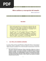 Ritos Andinos y Concepcion Del Mundo PDF