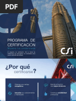 CSI University - CERTIFICACIÓN