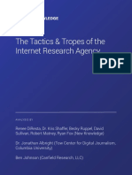 New Knowledge - The Tactics & Tropes of The Internet Research Agency