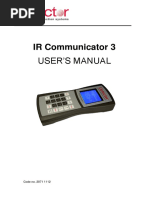 2071 1112 Ir Communicator 3 Users Manual Rev1.0 PDF