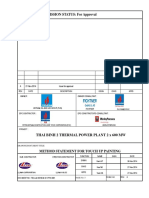 TB2-LLM-00100-M-M1A-PRO-0001 Method Statement For Touch Up Painting RevA PDF