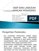 Konsep Dan Langkah Pengembangan Poskesdes