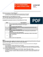 LanguageCert Assessment of Writing C1 TFandstructure