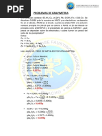 Problemas de Gavimetria