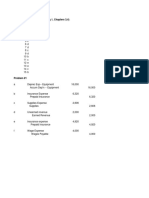 Answers To Practice Test (Acctg 1, Chapters 3,4)