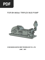 Bomba de Lodos BH 800 PDF