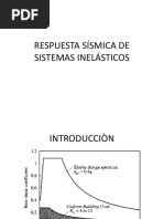 Respuesta Sísmica de Sistemas Inelásticos