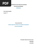 Análisis Regional de Crecidas (Tarea Examen Final)