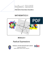 Module 4 - Radical Expressions