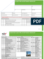 JH FRM Pae 001 60 Piling Rig Plant Pre Acceptance Checklist