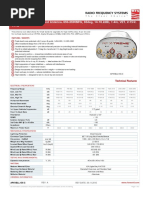 RF X-Treme Triple Band Antenna, 694-2690Mhz, 65deg, 14-18.2dbi, 1.4M, Vet, 2-15/2-12deg