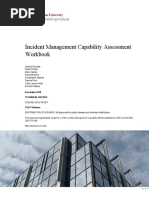 Incident Management Capability Assessment Workbook