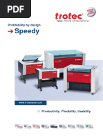 Laser Engraver Speedy Brochure PDF