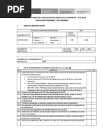 Ficha de Monitoreo de La Ece