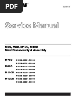 Caterpillar Cat M70D 3648 VOLT 7FG00600 Service Repair Manual SNA1EC4-60001 PDF