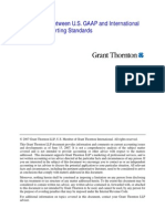 Grant Thornton U S GAAP V IFRS Comparison