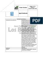 Agua Purificada PDF