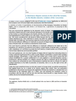 Grand Chamber Judgment Molla Sali v. Greece - Application of Sharia Law To Inheritance Dispute Among Greeks From Muslim Minority