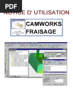 Notice D' Utilisation Camworks Fraisage. Luc Vallée Lycée Blaise Pascal Segré