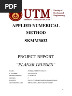 Planar Trusses Solution Via Numerical Method